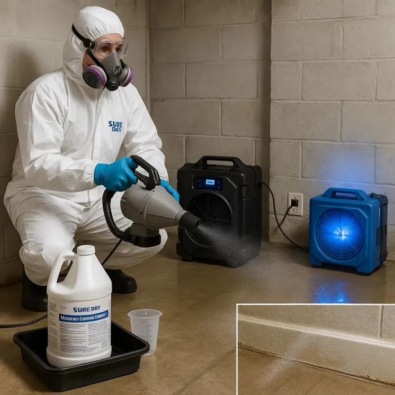 Sanitization and Odor Removal process in Fox Lake, IL
