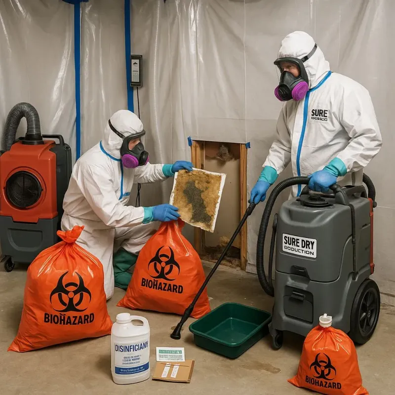 Contaminated Water Handling Protocols process in Fox Lake, IL