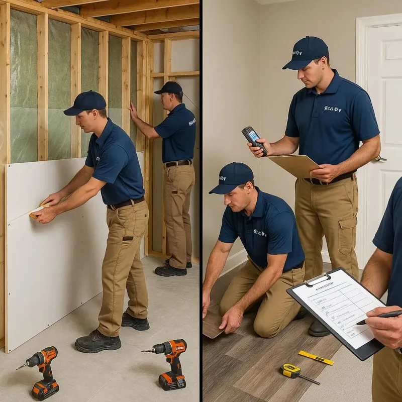 Repairs and Reconstruction process in Fox Lake, IL