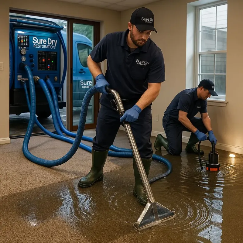 Water Extraction and Removal process in Fox Lake, IL